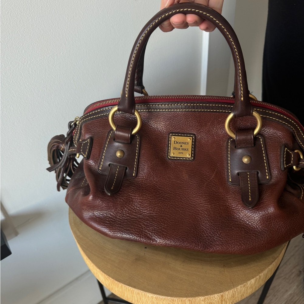 Dooney & Bourke Brown Leather Handbag
